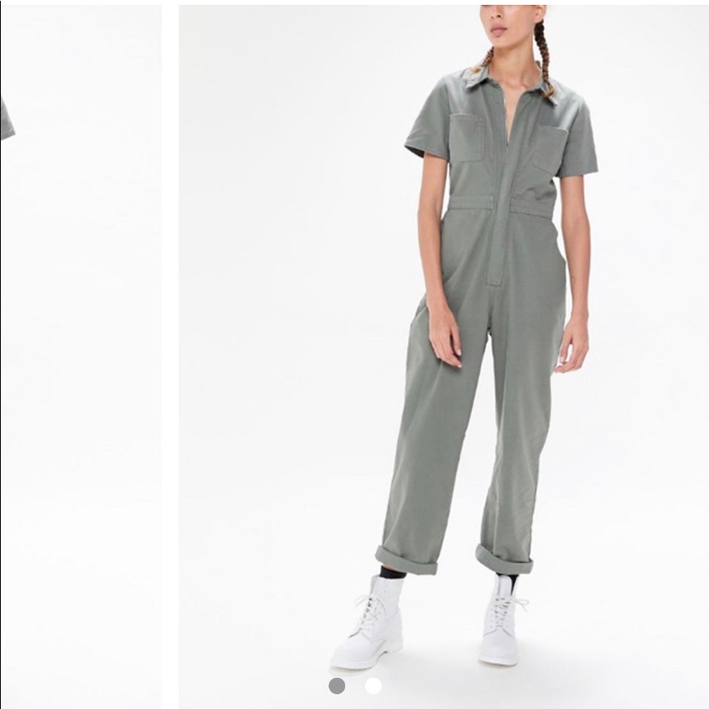 Urban Outfitters Collared Jumpsuit